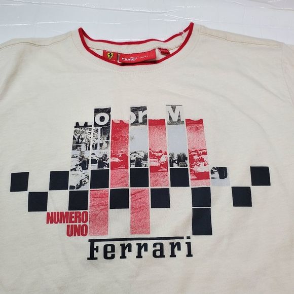 FERRARI NWT Kids L short sleeve Tee